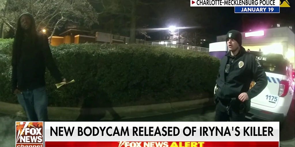 New bodycam footage released of Iryna Zarutska's accused killer