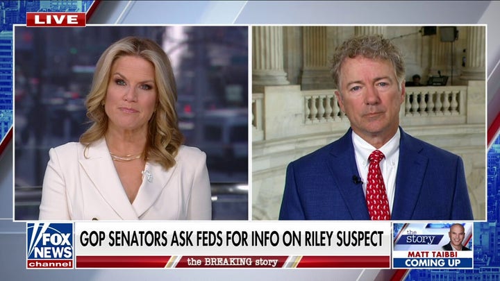 Paul slams Dems for caring more about money than Laken Riley's death: ‘Utter disgrace’