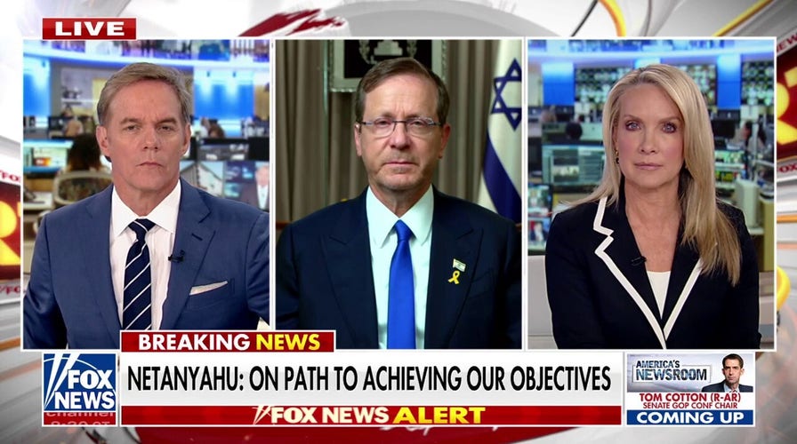 President Herzog says Israel 'never wanted' war but must fight Tehran's 'empire of evil'