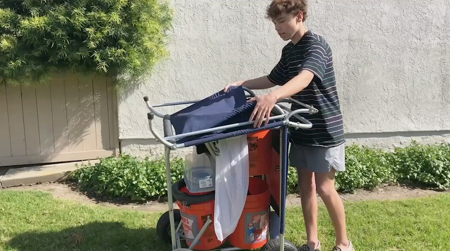 Teen invents multiuse cart for use by homeless during pandemic