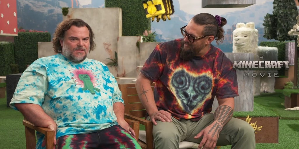 Jack Black, Jason Momoa, Danielle Brooks on ‘Minecraft Movie’
