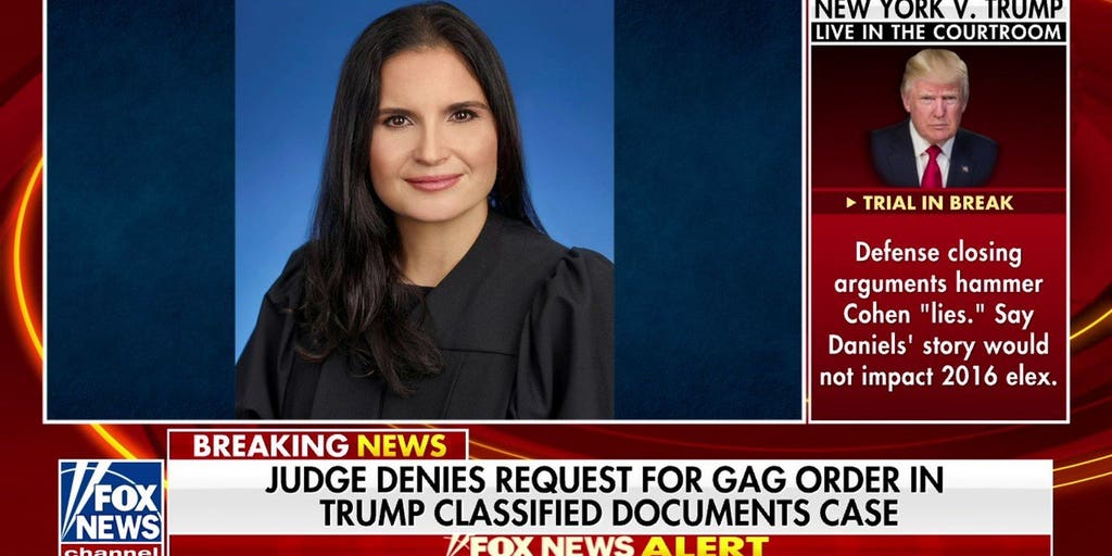 Judge rejects Jack Smith's request for gag order in Trump classified ...