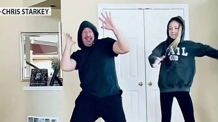 Dad behind viral father-daughter dance battle organizing iPad donations for elderly in ICU