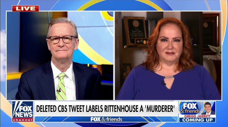 Deleted CBS tweet labels Rittenhouse a 'murderer'