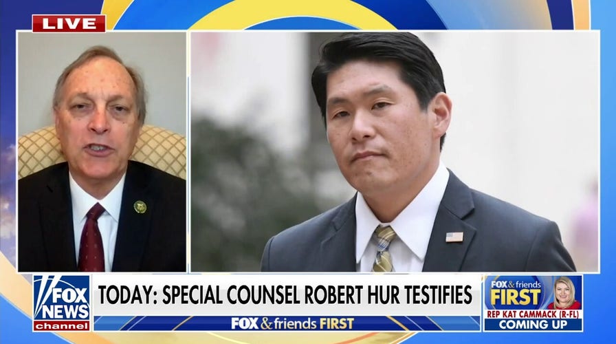 Biden's 'mental capacity,' his intent with classified docs will be questioned in Hur's testimony: Andy Biggs