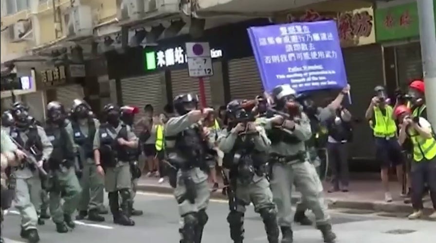 Protests escalate in Hong Kong over China's proposed new national security laws