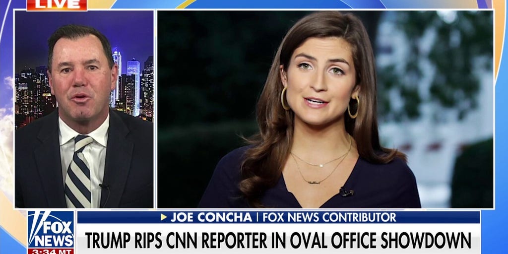 CNN reporter slammed for tense exchange with Trump: 'Always making herself the story'
