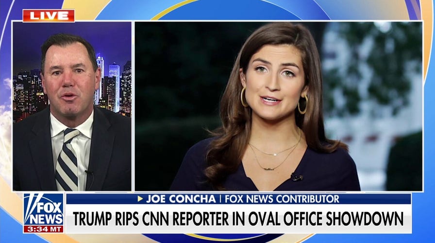 CNN reporter slammed for tense exchange with Trump: 'Always making herself the story'