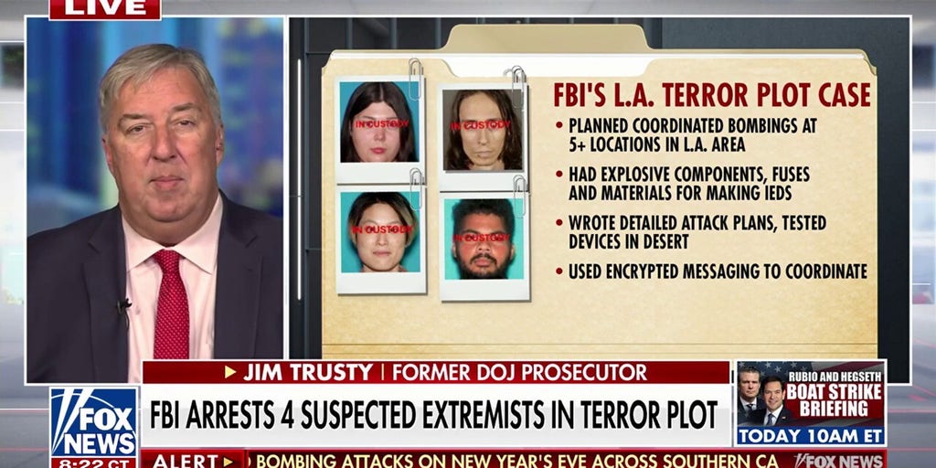 LA terror plot could have been 'devastating,' former DOJ prosecutor warns