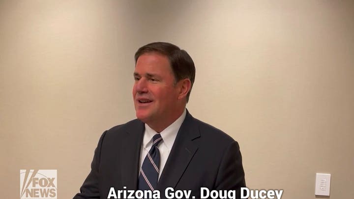 Gov. Doug Ducey sends message to Joe Biden slamming his big government approach: 'A creature of Washington'