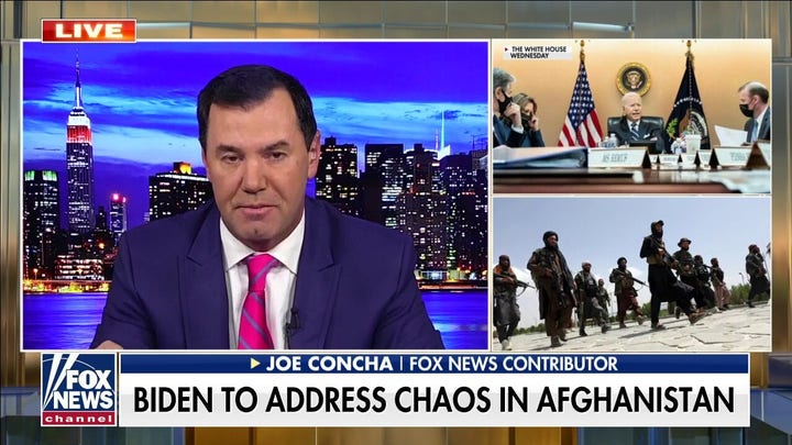  Concha slams Biden's 'light schedule' during crisis: Who works this way?