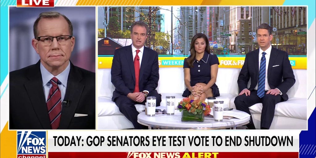 Senate Republicans eye weekend test vote to end government shutdown