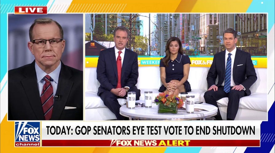 Senate Republicans oculus  play   trial  ballot  to extremity  authorities  shutdown