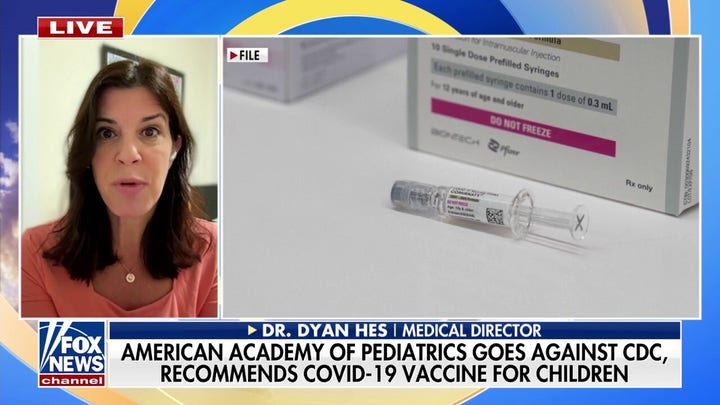 American Academy of Pediatrics breaks with CDC, recommends COVID vaccine for kids