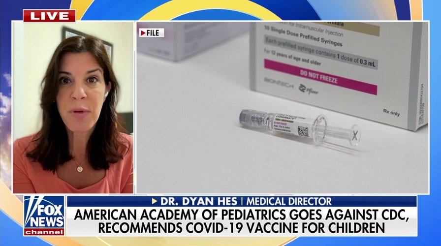 American Academy of Pediatrics breaks with CDC, recommends COVID vaccine for kids