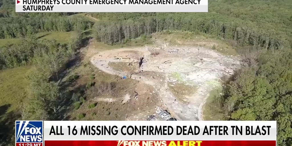 All 16 missing people from Tennessee plant explosion confirmed dead