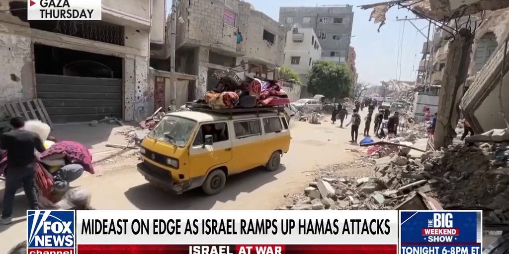 Hamas launches up to 10 rockets toward southern Israel