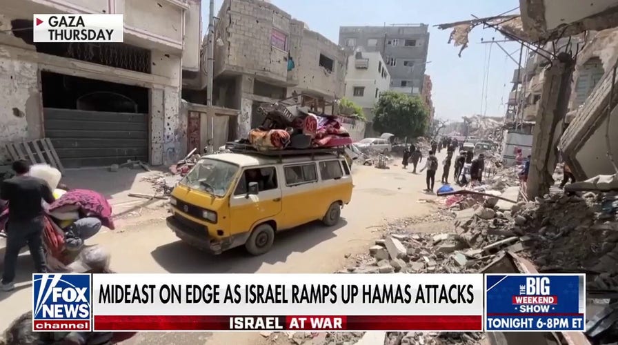 Hamas launches up to 10 rockets toward southern Israel