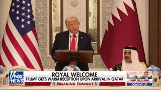 Trump gets warm reception upon arrival in Qatar