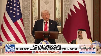 Trump gets warm reception upon arrival in Qatar