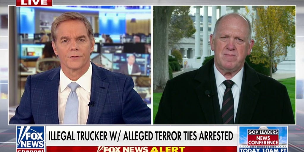 Tom Homan sounds alarm after terror suspect with trucking license arrested