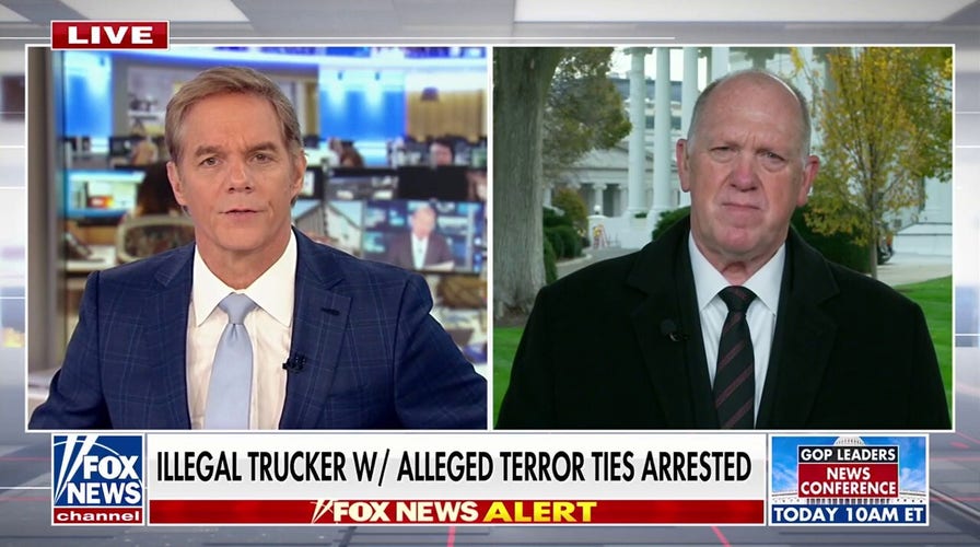 Tom Homan sounds alarm aft  panic  fishy  with trucking licence  arrested