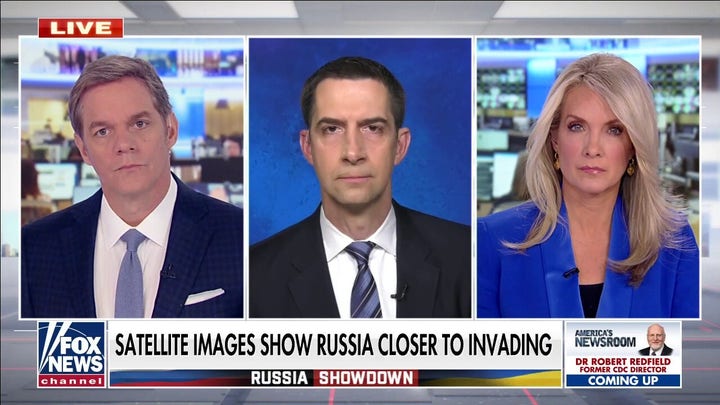 Sen. Tom Cotton on Russia getting closer to an invasion