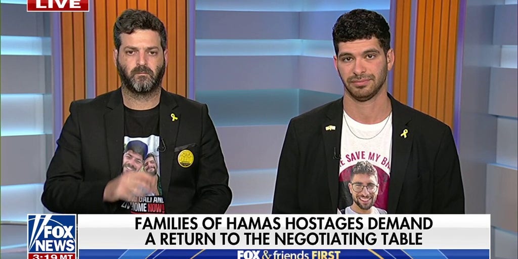 Families of Hamas hostages to meet with White House officials