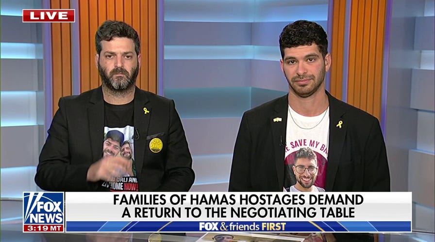 Families of Hamas hostages to meet with White House officials