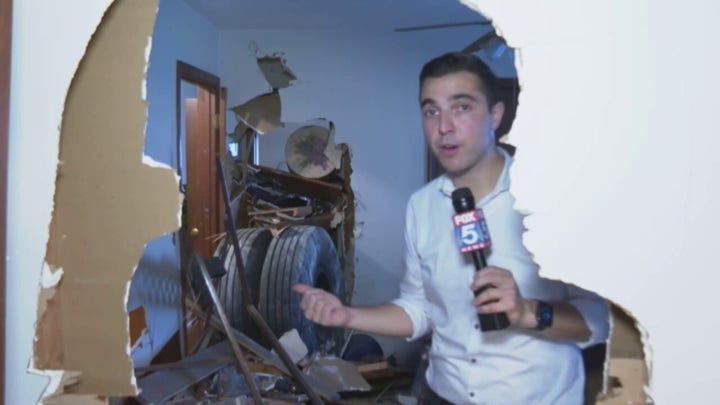 Georgia woman, 91, survives after truck tires crashes into her home