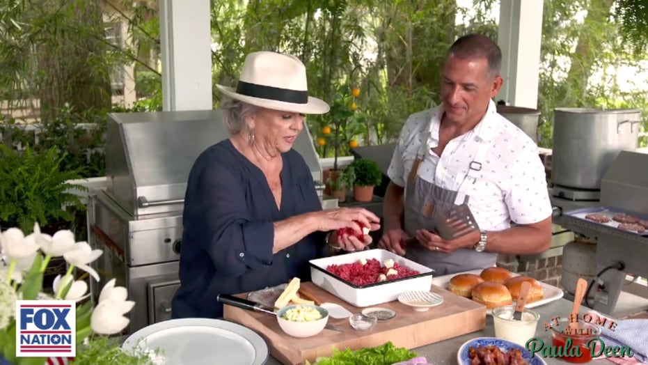 ‘At Home with Paula Deen’: Celebrity chef reinvents the burger for Independence Day