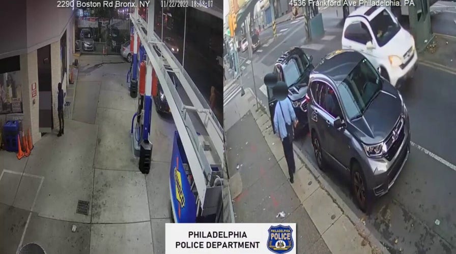 Police are looking for Termaine Saulsbury, who is accused of shooting a Philadelphia Parking Authority officer