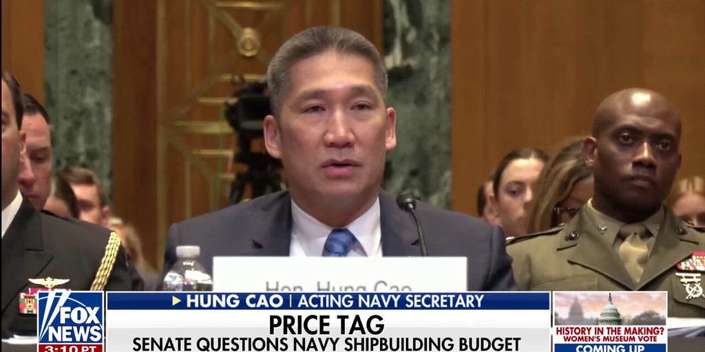 Senate grills Navy over shipbuilding budget