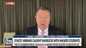 Marc Thiessen rips Stacey Abrams as 'politically incompetent,' bad at 'virtue signaling' after maskless photo
