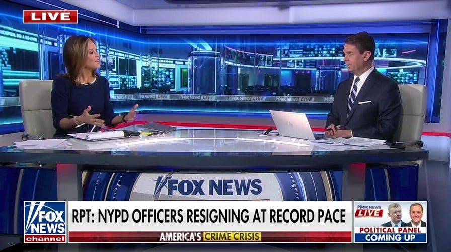 NYPD officers resigning at record pace as crime rises