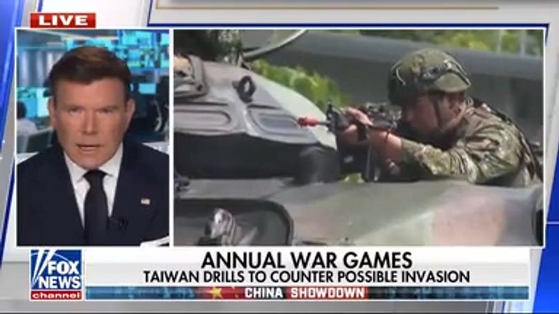 Taiwan's annual war games prepare the country for potential Chinese invasion