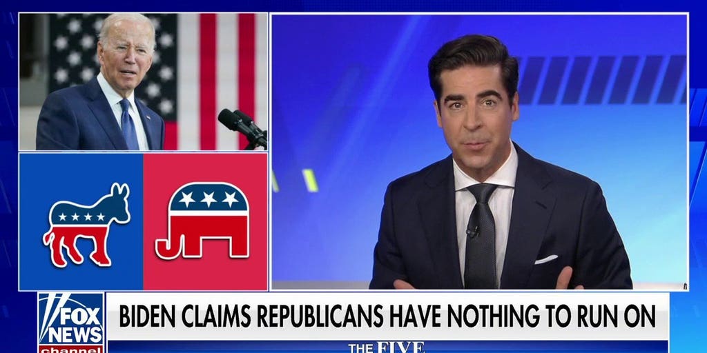 'The Five': Biden claims Republicans have nothing to run on | Fox News ...
