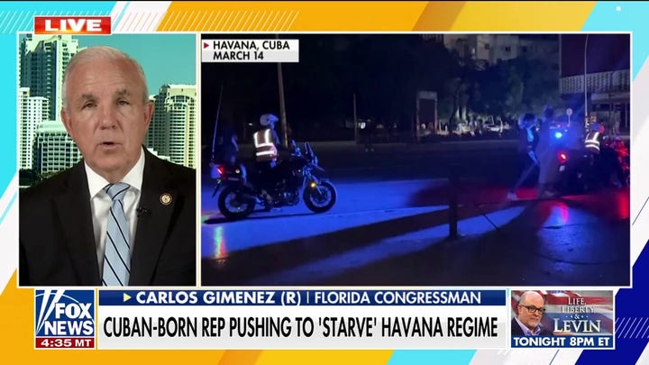 Cuban-born lawmaker pushes US to 'starve' Havana regime