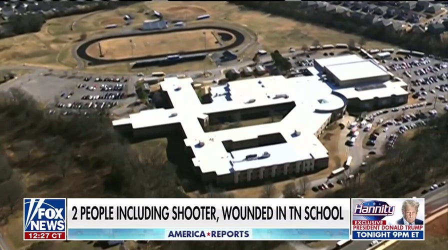 Two wounded, including shooter, at Tennessee high school