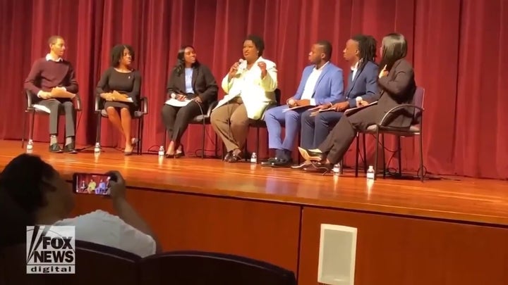 Stacey Abrams claims baby heartbeat at six weeks is ‘manufactured sound’