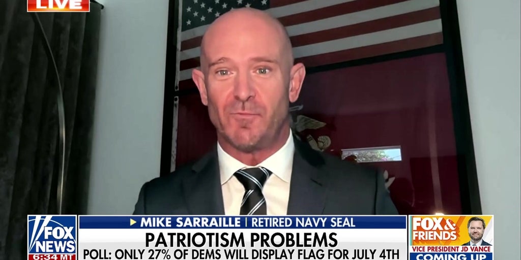 Poll shows 27% of Democrats won't fly flag for July 4