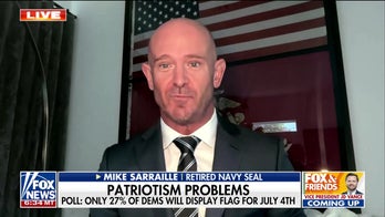 Poll shows 27% of Democrats won't fly flag for July 4
