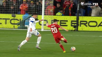 Daniel James rips a shot from outside the box for a goal, giving Wales 1-0 lead over Bosnia and Herzegovina