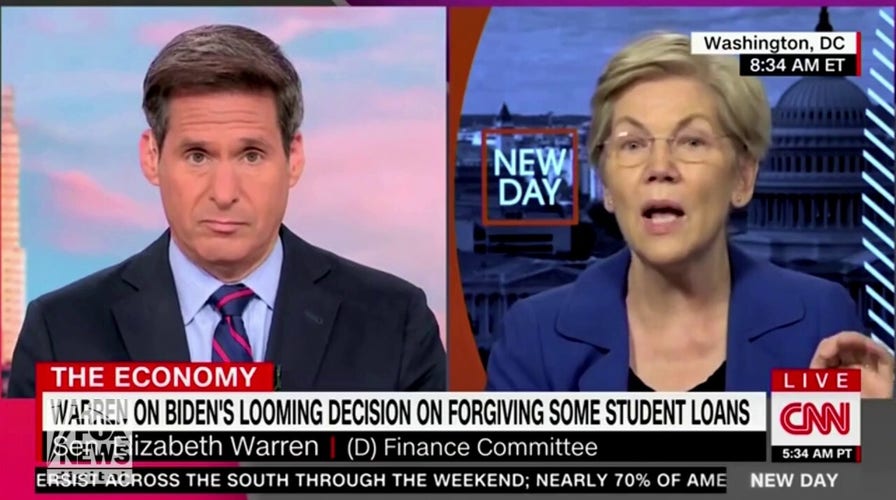 Sen. Warren: There is "no evidence" that student debt forgiveness would increase inflation