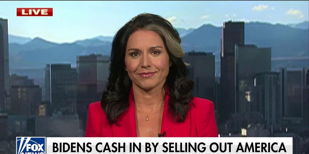 Tulsi Gabbard Biden Should Be In Jail If Guilty Of Bribery Scheme Fox News Video