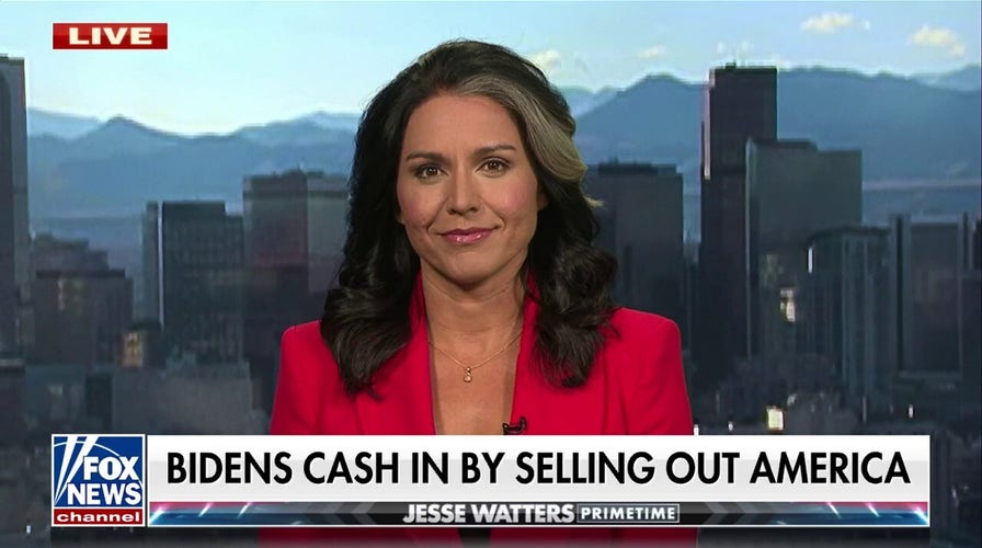 Tulsi Gabbard: Biden should be in jail if 'guilty' of bribery scheme