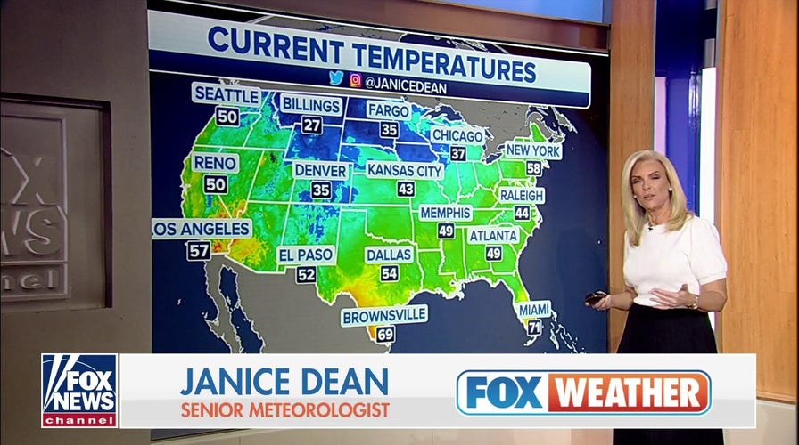 National weather forecast for November 1