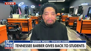Tennessee barber Shawn Moses on giving free back-to-school haircuts