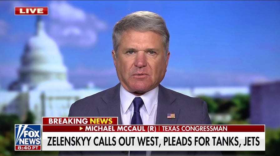 Rep. McCaul: 'Every time Biden goes off-script he seems to cause an international incident'