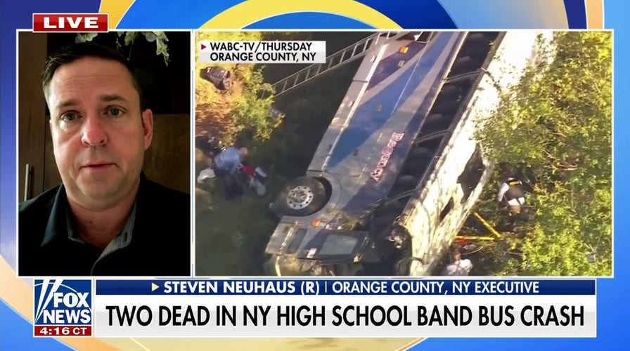 NY community devastated after deadly high school bus crash